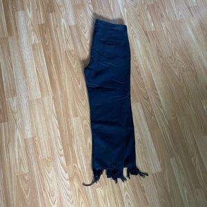 American Eagle Black Ripped Jeans